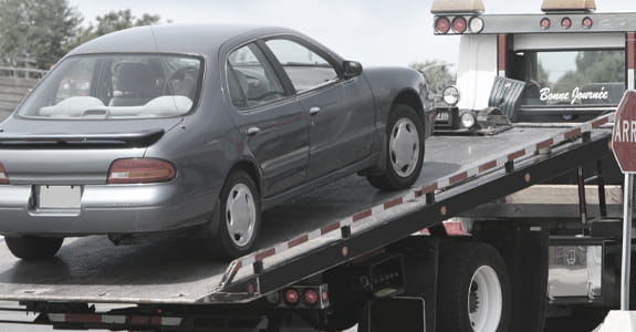 Car Getting Towed